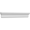 Ekena Millwork 122" Bottom Width x 125 1/4" Top Width x 5 1/2"H x 1/2"P Seville Crosshead CRH05X122SE - alternate 2